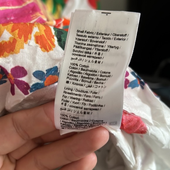 Farm Rio Mixed Prints Layered Tiered Floral Dress - Picture 12 of 12